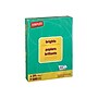 Staples Brights Multipurpose Paper, 24 lbs., 8.5" x 11", Dark Green, 500/Ream (20103)~#|#~sp37069841_sc7