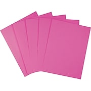Staples Brights Multipurpose Paper, 24 lbs., 8.5" x 11", Fuchsia, 500/Ream (20109)