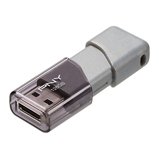 PNY Turbo 128GB USB 3.0 Flash Drive (PFD128TBOPGE) at Staples