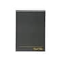 Ampad Gold Fibre Designer Series Notepad, 8.5" x 11.75", Wide, White, 70 Sheets/Pad (20-813)~#|#~sp37069908_sc7