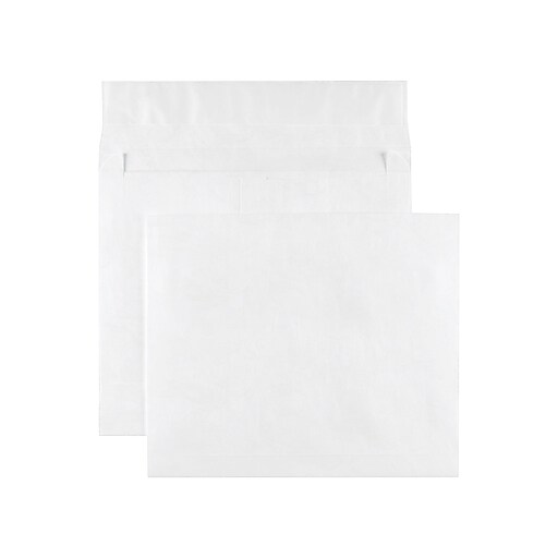 Staples EasyClose Catalog Envelopes, 13"L x 10"H, White, 100/Box