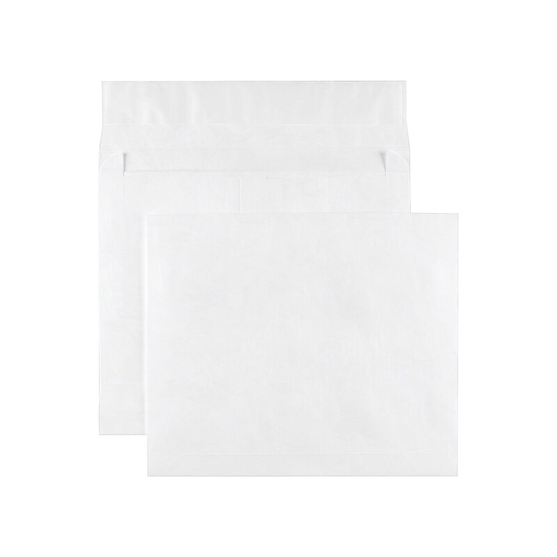 Staples Tyvek EasyClose Catalog Envelopes, 13" x 10", White, 100/Box (ST19860-CC) image 1