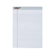 TOPS Prism+ Notepads, 8.5" x 11.75", Wide, Gray, 50 Sheets/Pad, 12 Pads/Pack (TOP63160)