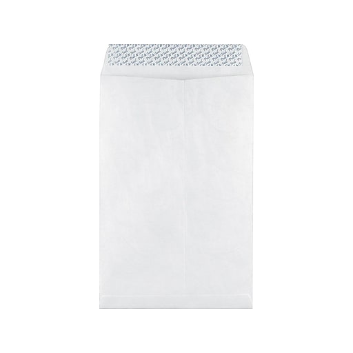 Staples EasyClose Catalog Envelopes, 10"L x 15"H, White, 100/Box