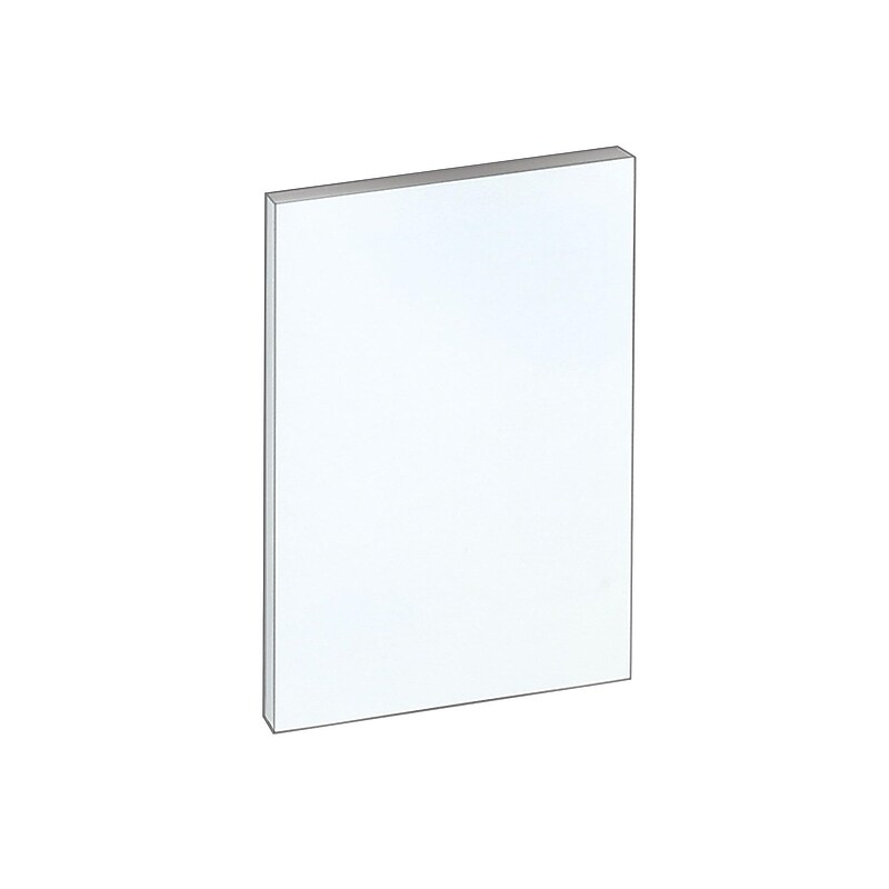 TOPS Second Nature Memo Pads, 4" x 6", Unruled, White, 100 Sheets/Pad, 12 Pads/Pack (74716) image 1