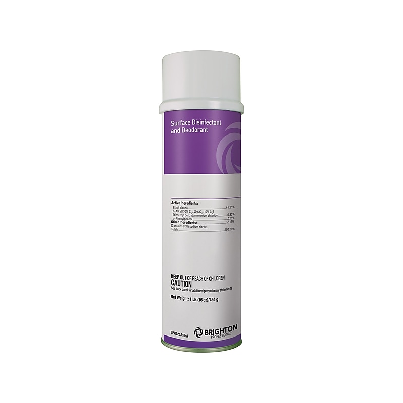 Brighton Professional™ Surface Disinfectant And Deodorizing II Spray, 16 Oz. (223A16-A/18481) image 1