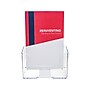 Deflect-O Docuholder Brochure Holder,  7.75" x 6.5", Vertical, Wall Mounted, Clear Plastic (DEF74901)~#|#~sp37070001_sc7