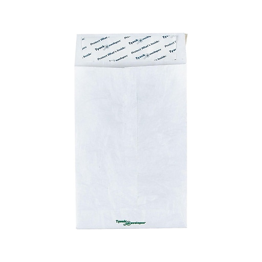 Staples EasyClose Catalog Envelopes, 6"L x 9"H, White, 100/Box