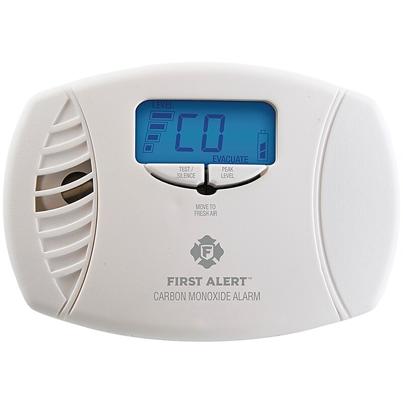 First Alert Dual Power Plug-In Photoelectric Electromechanical Carbon Monoxide Detector (FAT1039746) image 1
