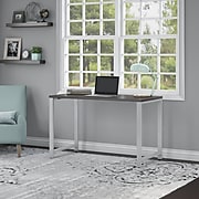Bush Business Furniture 400 Series 48W x 24D Table Desk, Storm Gray (400S146SG)
