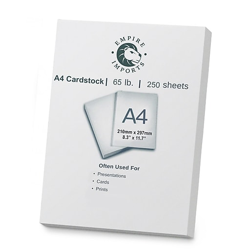 Cardstock Warehouse Paper Company CWPT-SWTOOTH65-1212-25PK Sweet Tooth White  Cardstock Paper - 12 X 12 Inch 65 Lb. Premium Cover - 25 Sheets From  Cardstock Warehouse