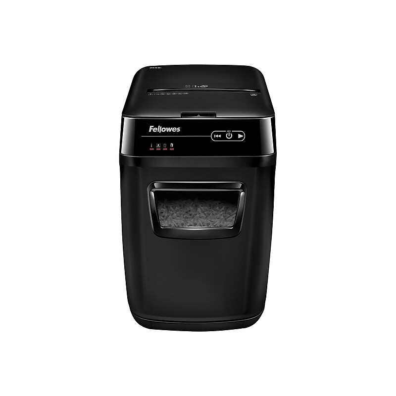 Fellowes AutoMax 200C 200-Sheet Cross-Cut Commercial Shredder (4653501) image 1