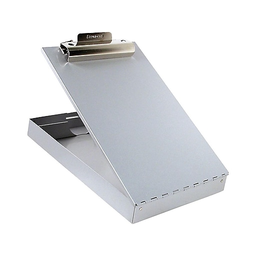 Saunders RediRite Aluminum Storage Clipboard, Letter Size, Silver