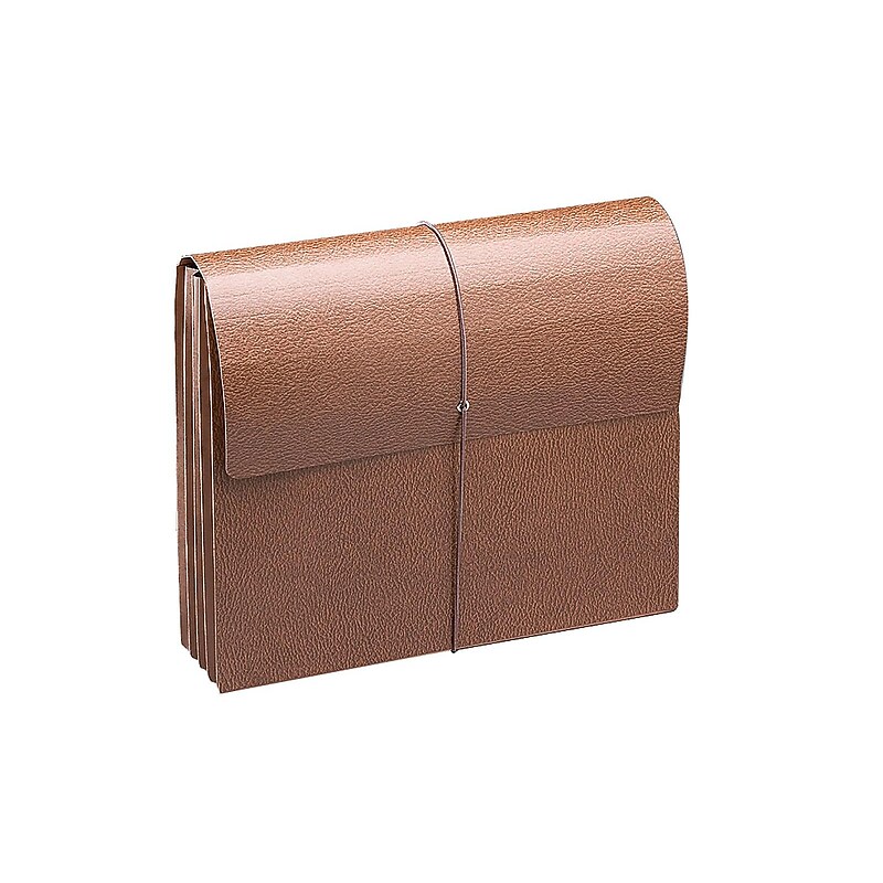 Smead Classic File Pocket, 3.5" Expansion, Letter Size, Redrope (71353) image 1
