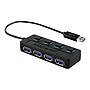 Sabrent 4-Port USB 3.0 Hub, Black (HB-UMP3)~#|#~sp37727175_sc7