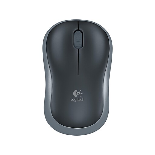 Best Buy: Logitech M125 USB Optical Mouse with Retractable Cable Dark Gray  910-002247