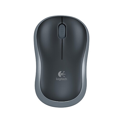 Logitech M185 Wireless Mouse (Swift Grey) - JB Hi-Fi