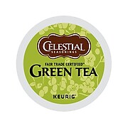 Celestial Seasonings Green Tea, Keurig K-Cup Pods, 24/Box (14734)