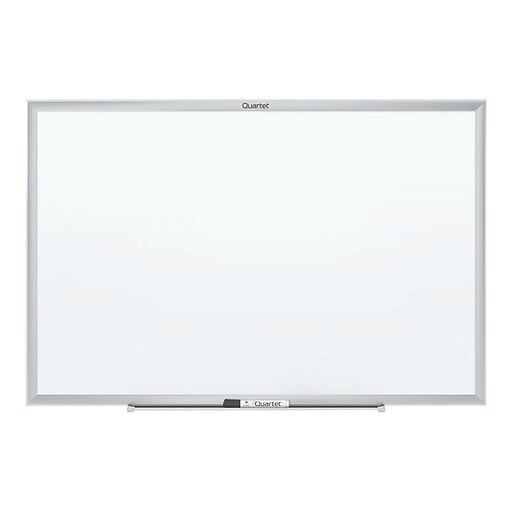 Quartet® Standard Whiteboard, 4' x 3', Silver Aluminum Frame (S534