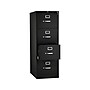 HON 510 Series 4-File Drawers Vertical File Cabinet, Legal Size, Lockable, 51.97"H x 18.27"W x 25"D, Black (514CPP)~#|#~sp37727455_sc7