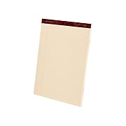 Ampad Gold Fibre Retro Notepad, 8.5" x 11.75", Wide Ruled, Ivory, 50 Sheets/Pad, 12 Pads/Pack (TOP 20-009)