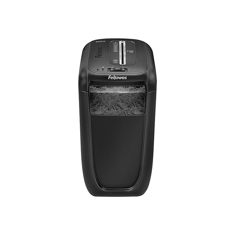 Fellowes Powershred 60CS 10-Sheet Cross-Cut Deskside Shredder (4606001) image 1