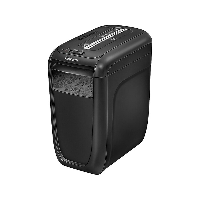 Fellowes Powershred 60CS 10-Sheet Cross-Cut Deskside