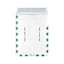 Staples Tyvek EasyClose Catalog Envelopes, 10"L x 13"H, White with Green Diamond Border, 100/Box (ST19855-CC)~#|#~sp37727759_sc7