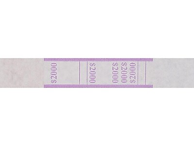 Royal Sovereign $2000 Currency Straps Violet RMCS-2000 1000 Count ...
