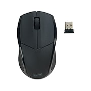 Staples Wireless Optical Mouse, Black (23420 )