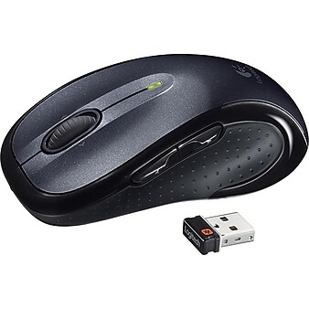 Logitech M510 Wireless Laser Mouse, Black (910-001822)