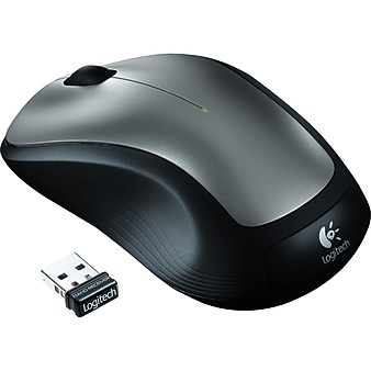 Logitech M310 Wireless Optical Mouse, Silver (910-001675)