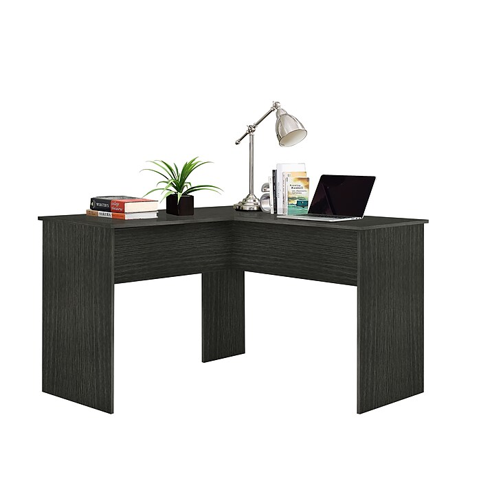 Easy 2 Go Corner Computer Desk 47.83 x 47.83 x 30.39 Dark Gray