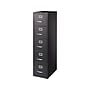 Staples 5-Drawer Vertical File Cabinet, Letter Size, Lockable, 61.38"H x 15"W x 26.5"D, Black (59589/25432)~#|#~sp37848926_sc7