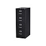 Staples Commercial 4 File Drawer Vertical File Cabinet, Locking, Black, Legal, 26.5"D (13450D)~#|#~sp37848932_sc7