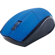 Staples 25564 Wireless Optical Mouse, Blue
