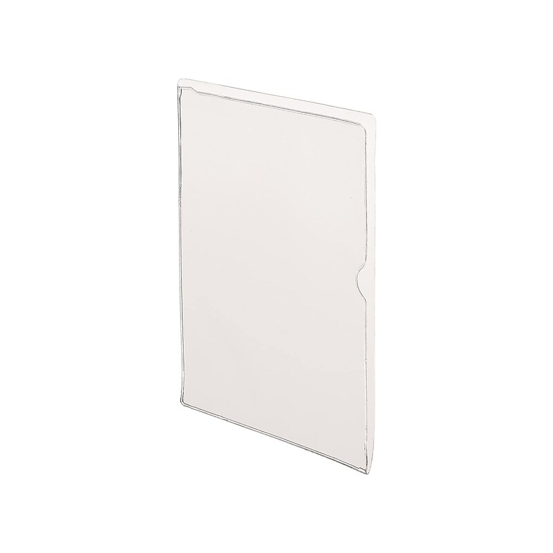 Pendaflex CopyGard Vinyl File Jacket, Letter Size, Clear, 25/Box (PFX62004) image 1