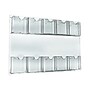 Azar Brochure Holders, 15.8" x 23.8", Vertical, Wall Mounted, Clear Acrylic, 2/Pack (252069)~#|#~sp37916813_sc7