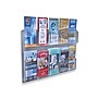 Azar Brochure Holders, 15.8" x 23.8", Vertical, Wall Mounted, Clear Acrylic, 2/Pack (252069)~#|#~sp37916815_sc7
