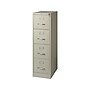 Staples Commercial 4-Drawer Vertical File Cabinet, Letter Size, Lockable, 51.97"H x 15"W x 22"D, Putty (22336D)~#|#~sp37916843_sc7