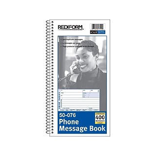 Adams Verkooporderboek, 2-delig, carbonless, wit/kanarie, 3-11/32 x 7-3/16 inch, 50 sets per boek (DC3705), 4 Pack