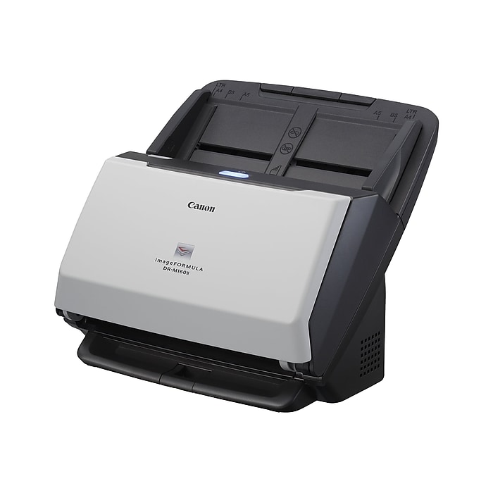 Canon imageFORMULA DR-M160II Office Document Scanner, Black/White