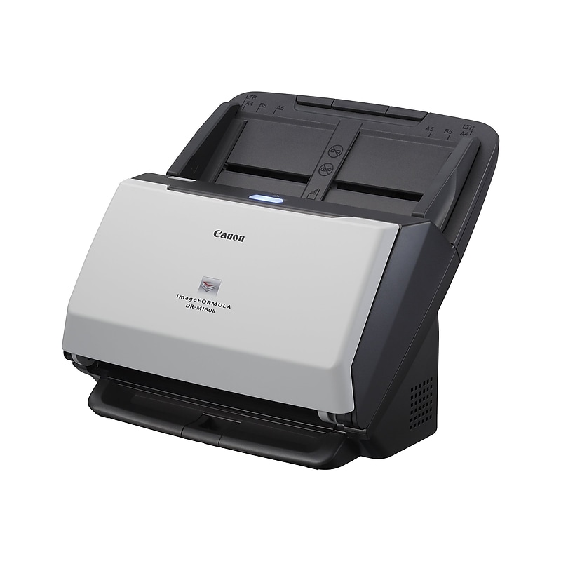 Canon imageFORMULA DR-M160II Office Document Scanner, Black/White image 1