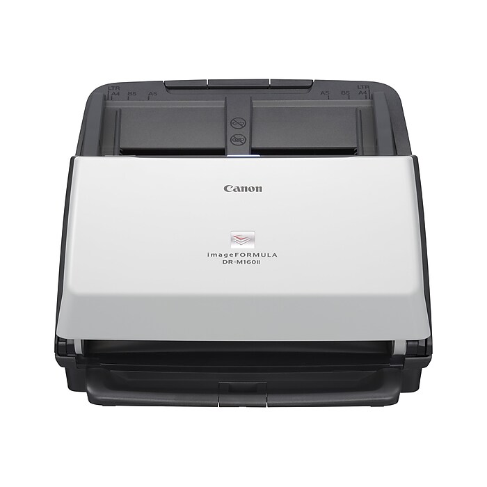 Canon imageFORMULA DR-M160II Office Document Scanner, Black/White