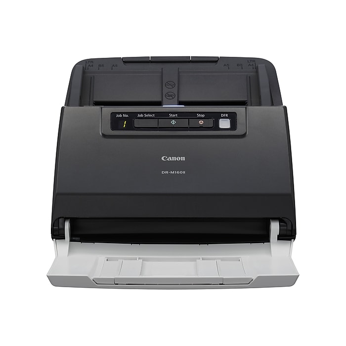Canon imageFORMULA DR-M160II Office Document Scanner, Black/White