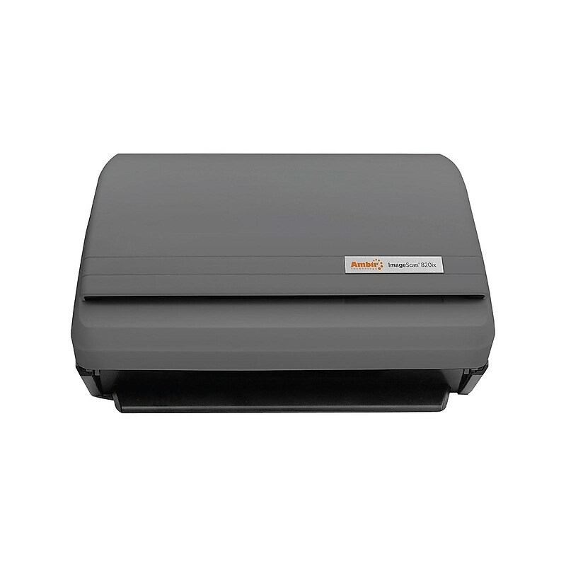 Ambir ImageScan Pro DS820ix-AS Sheetfed Scanner, Gray image 1