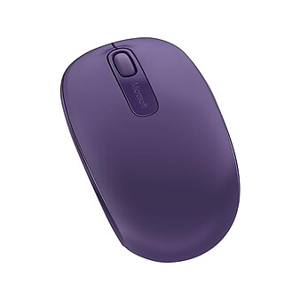 Microsoft Mobile 1850 Wireless Optical Mouse, Pantone Purple (U7Z-00041)