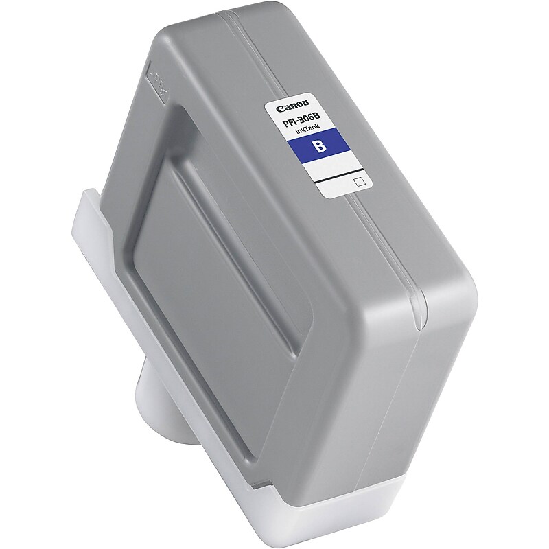 Canon PFI-306 Blue Standard Yield Ink Tank Cartridge (6665B001AA) image 1