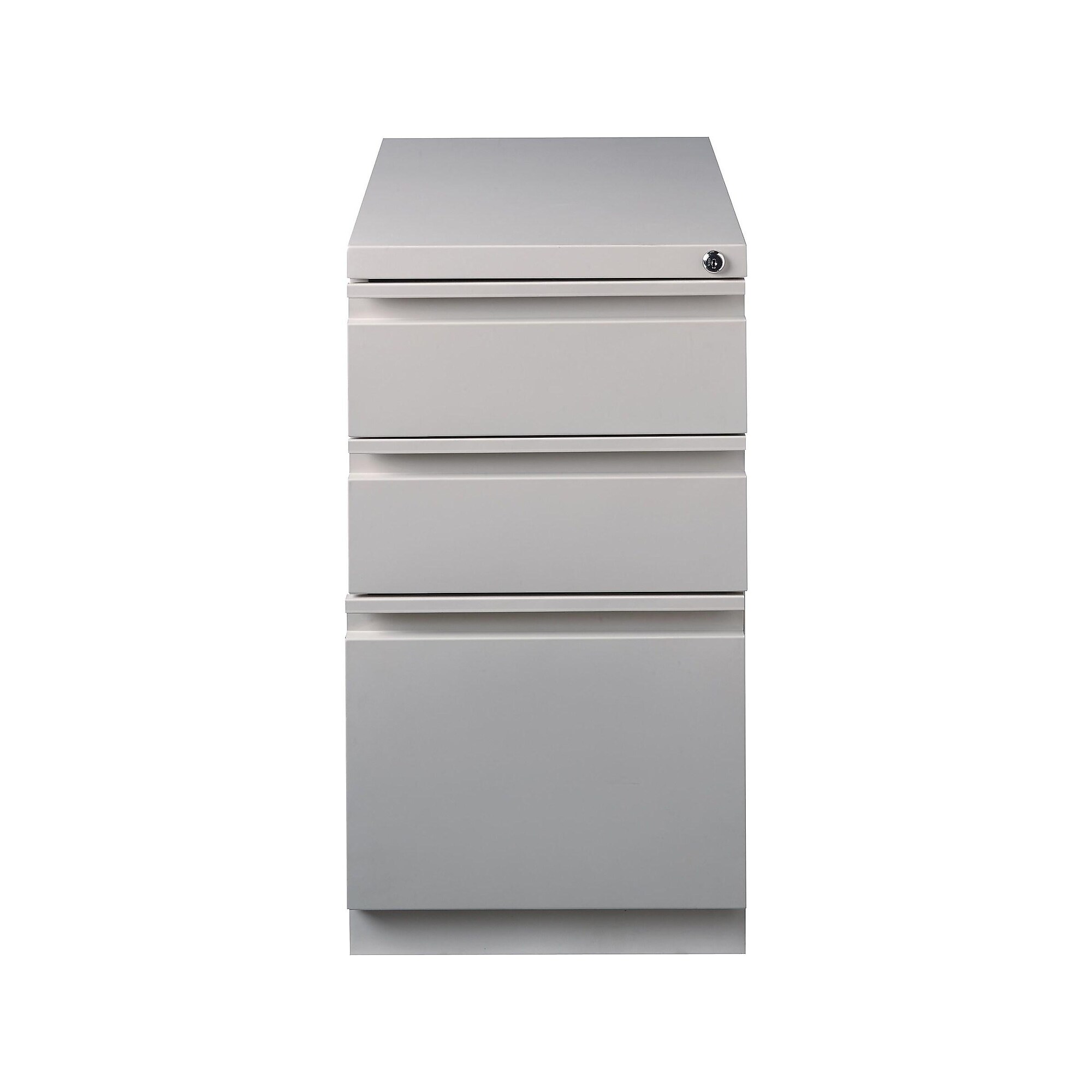 Staples 3-Drawer Vertical File Cabinet, Locking, Letter, Putty/Beige, 22.88″D (25168D) Sansujyuku sansujyuku.com