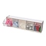 Deflect-O® Tilt Bin™ Storage Bins, Interlocking Stackable, 5 Bins, 6-1/2" x 23-5/8" x 5-1/4", White (20503OP)~#|#~sp37930446_sc7